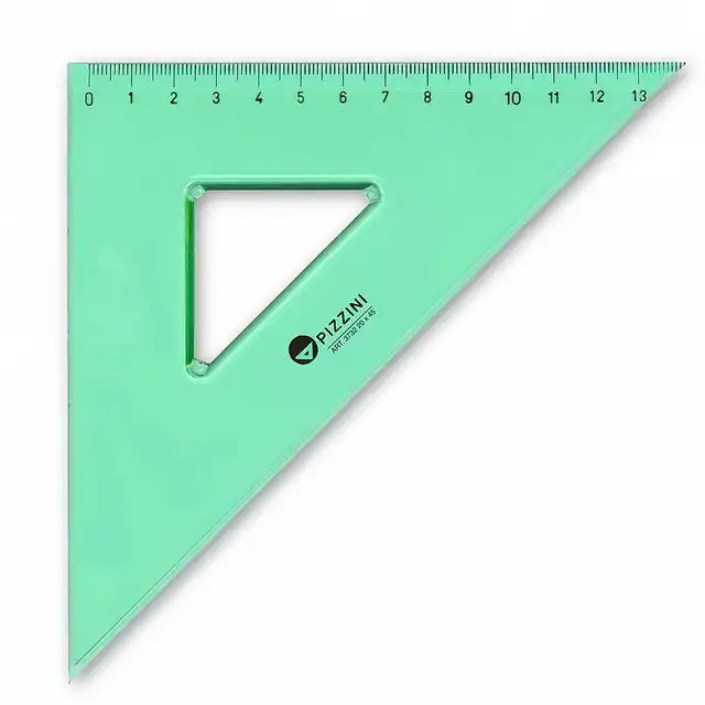 ESCUADRA PIZZINI 3732 20X45 CM