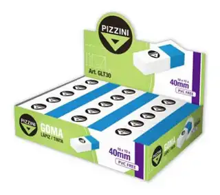 GOMA PIZZINI LAPIZ/TINTA X 36