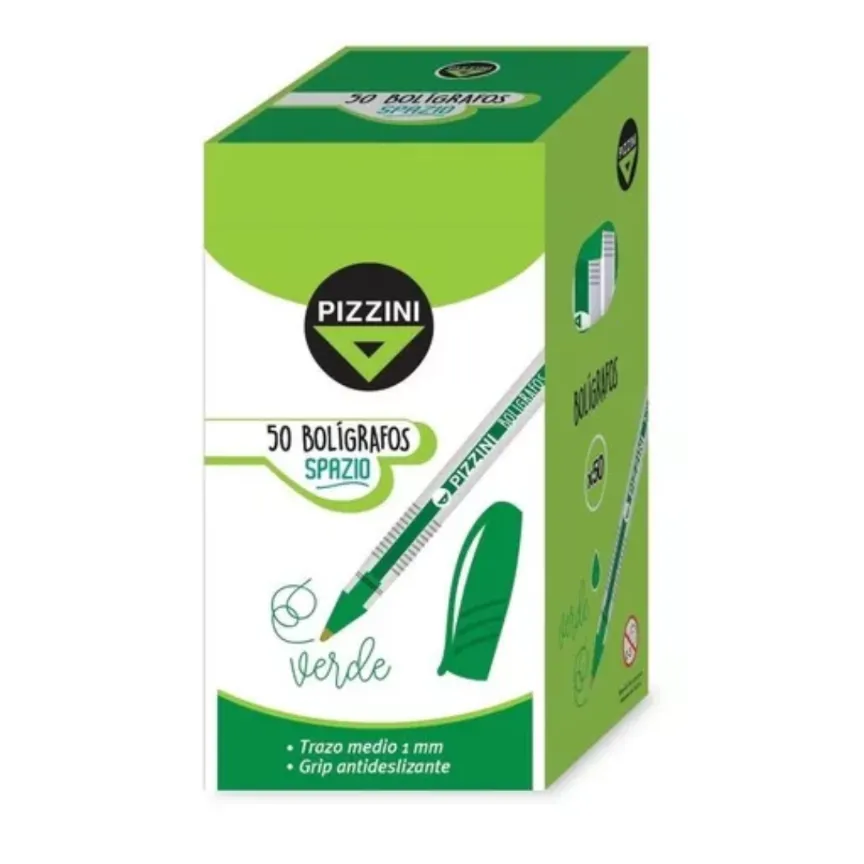 BOLIGRAFO PIZZINI SPAZIO VERDE
