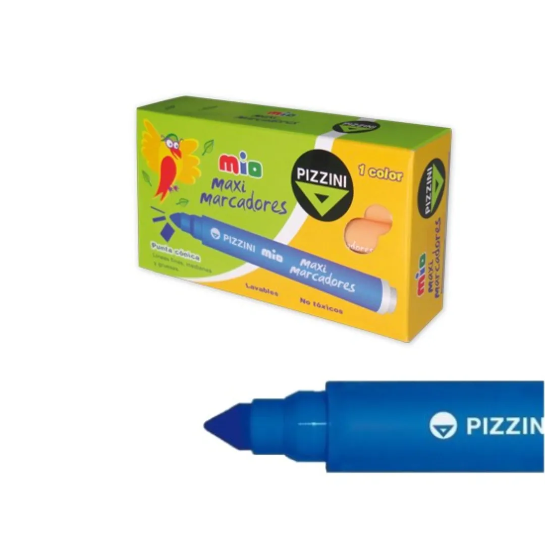 MAXI MARCADOR PIZZINI AZUL