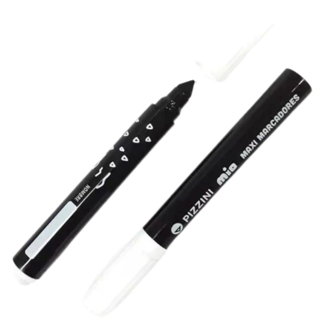 MAXI MARCADOR PIZZINI NEGRO