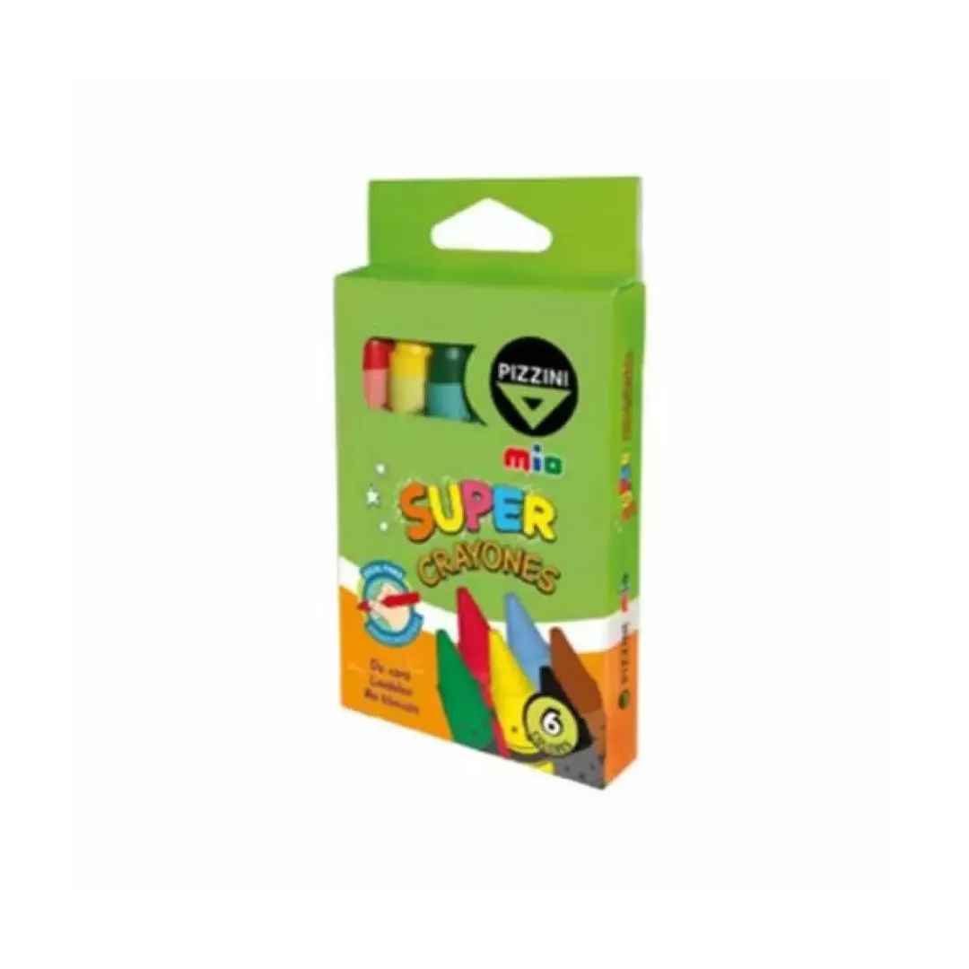 CRAYON PIZZINI SUPER X 6 ART 9206
