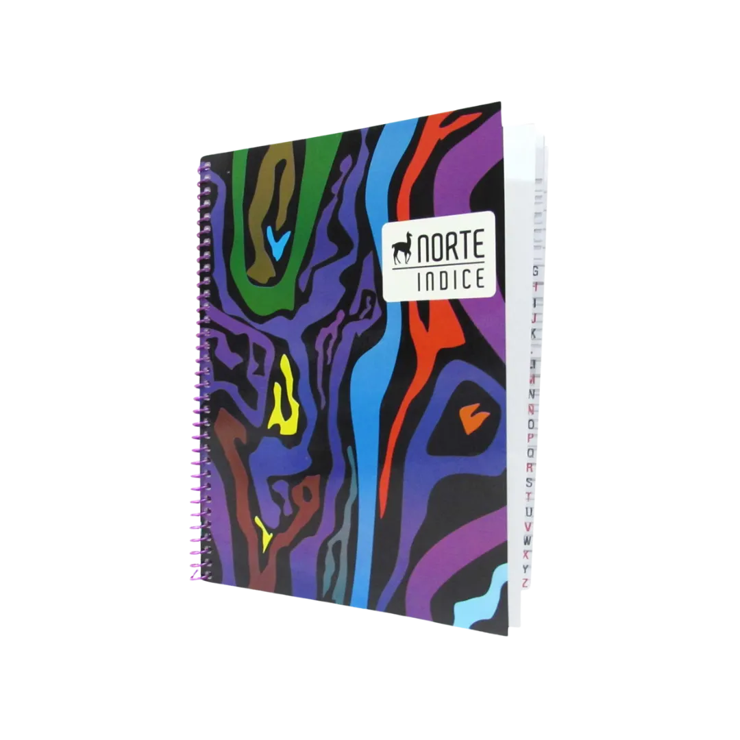 CUADERNO C/INDICE 45 H C/ESPIRAL