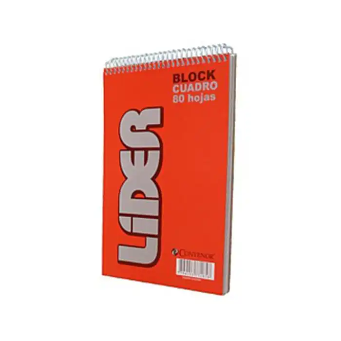 BLOCK LIDER ESQUELITA C/ESPIRAL