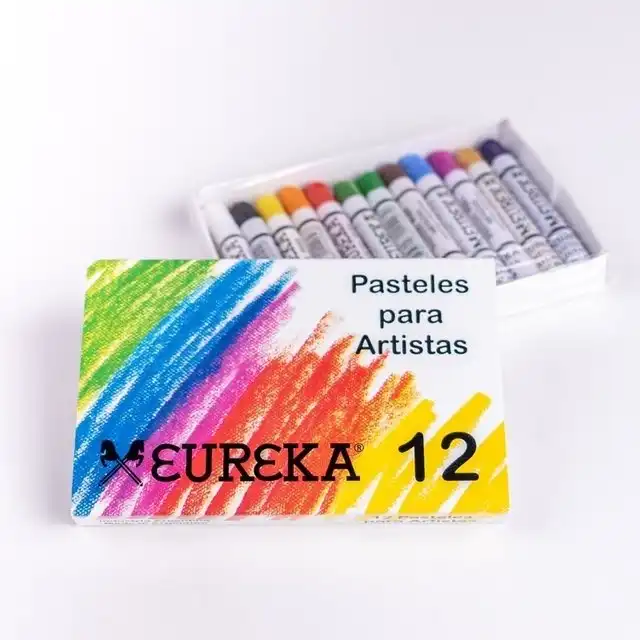 OLEO PASTEL EUREKA X 12 COL.
