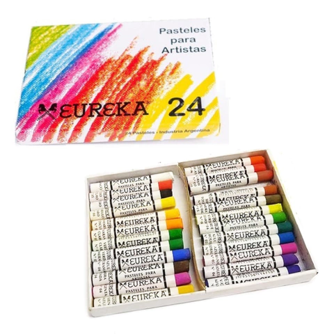 OLEO PASTEL EUREKA X 24 COL.