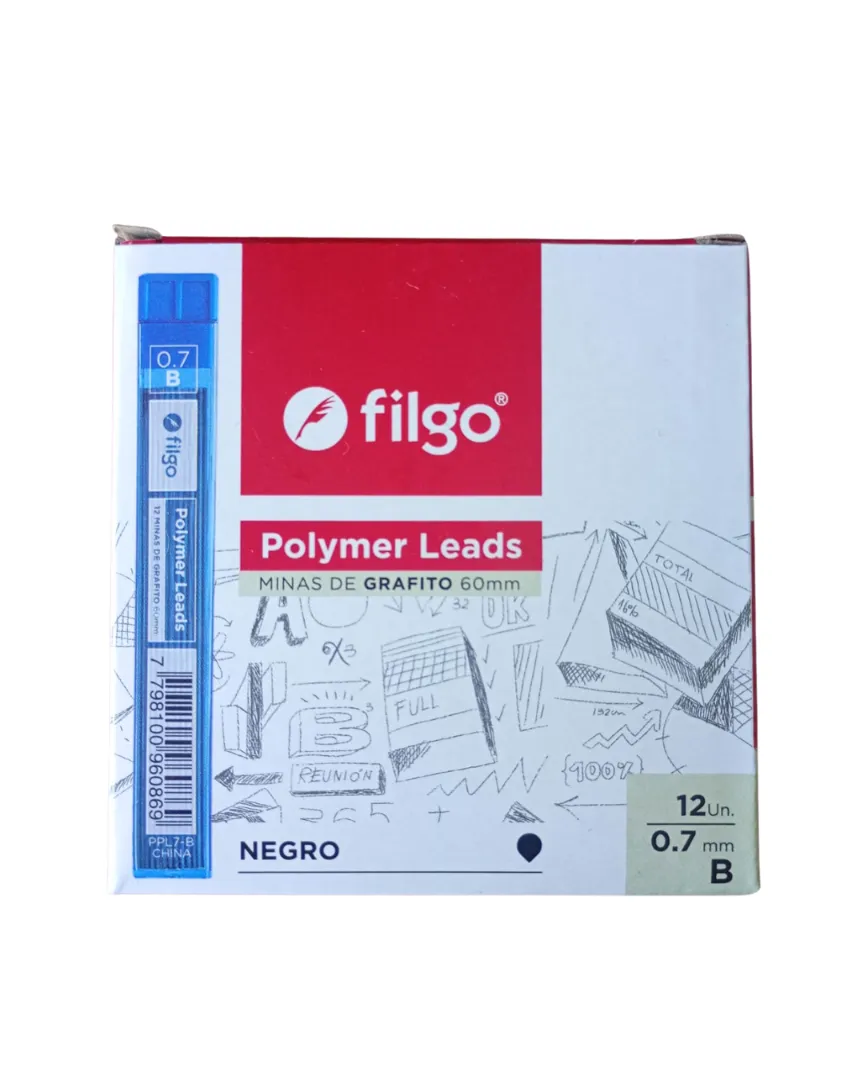 MINAS FILGO POLYMER LEADS 0.7 B CJ X12