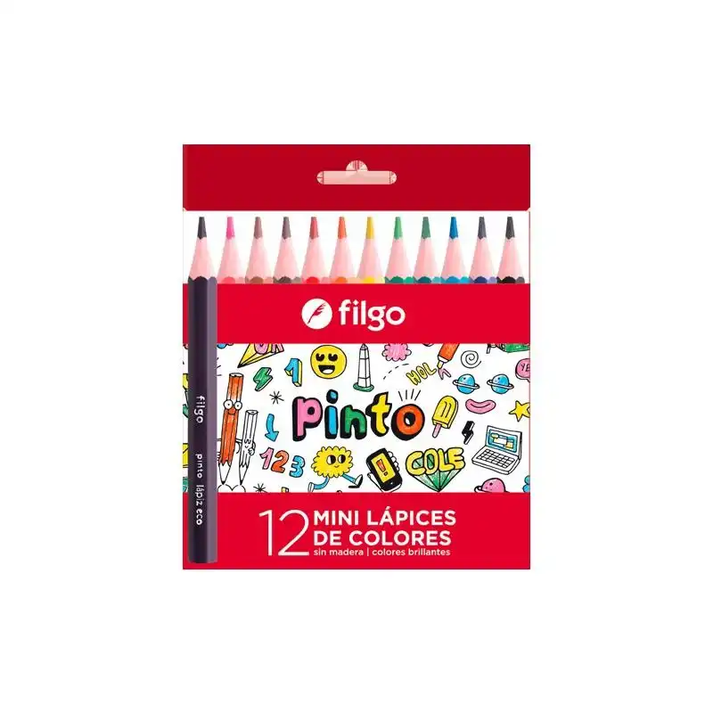 LAPIZ COLOR FILGO X 12 CORTOS