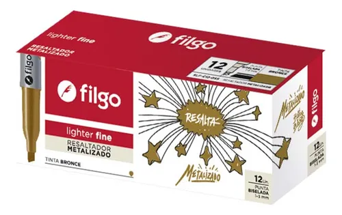 RESALTADOR FILGO METALIZADO FINO