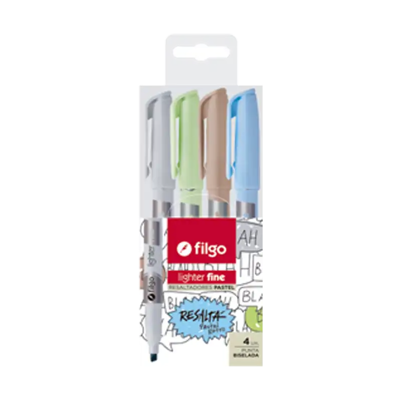 RESALTADOR FILGO RETRO LIGHTER X 4