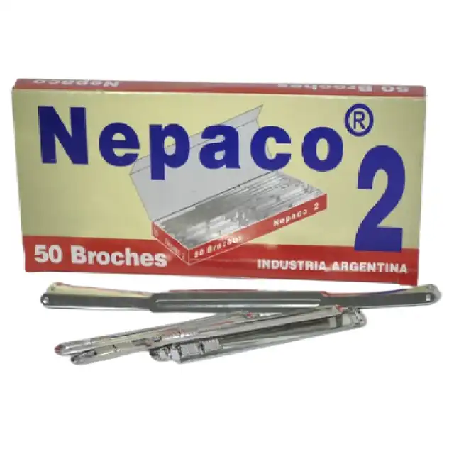 BROCHE NEPACO METALICO N 2