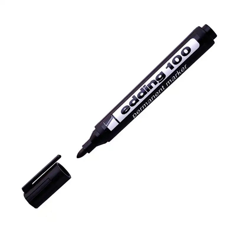 MARCADOR EDDING 100 NEGRO