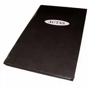 LIBRO DE ACTAS CORONA 2 MANOS OFICIO POTOSI
