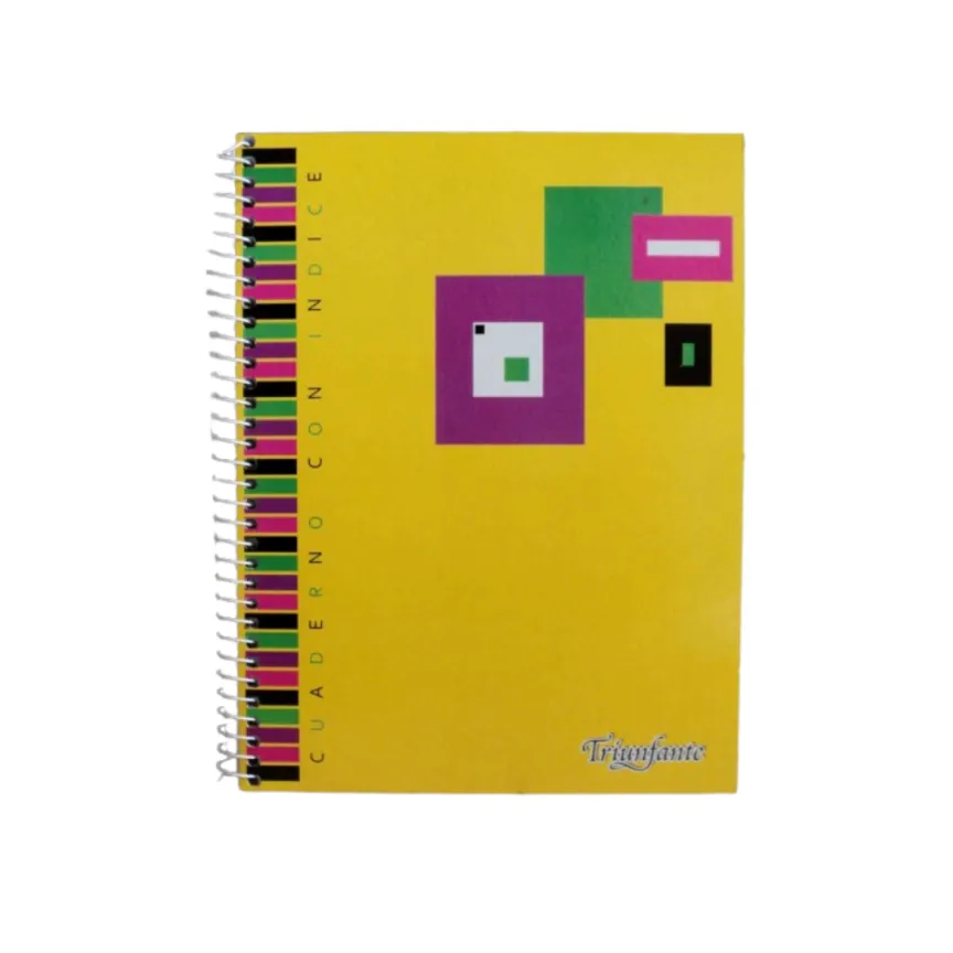 CUADERNO C/INDICE TRIUNFANTE 48HJS