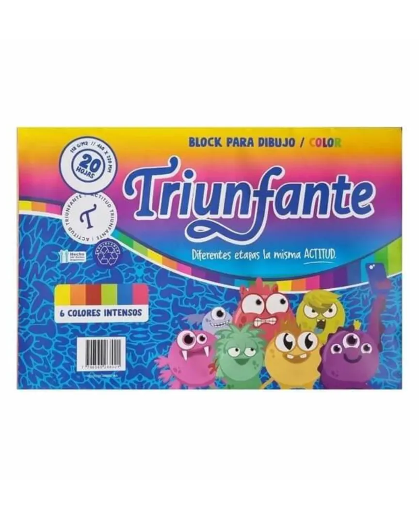 BLOCK DIBUJO TRIUNFANTE N5 COLOR