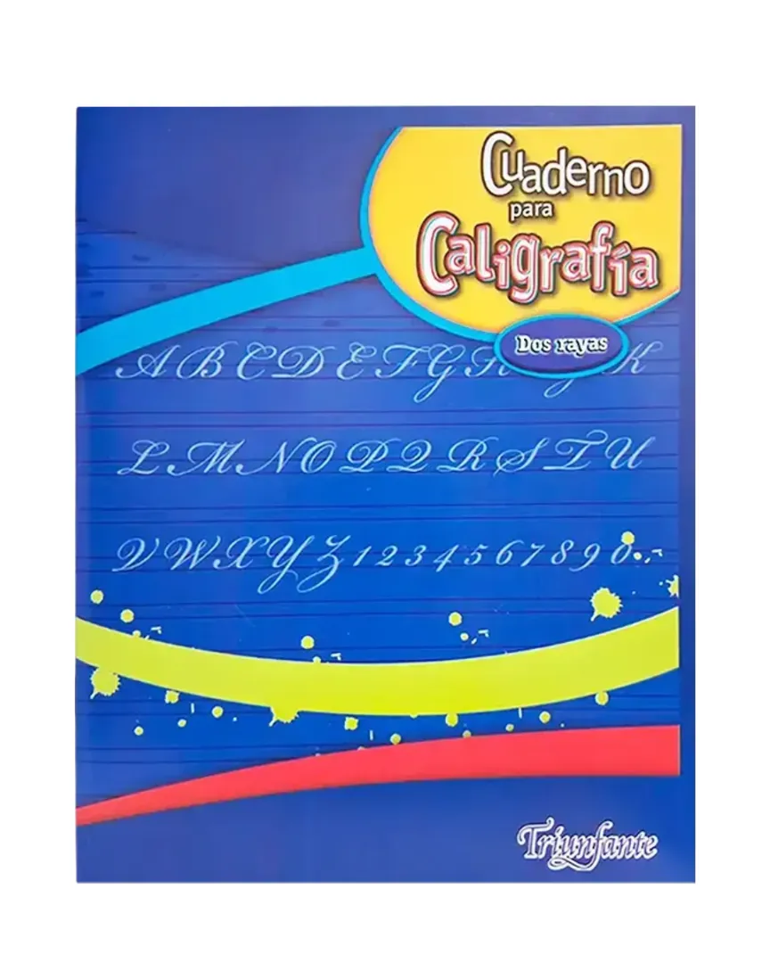 CUADERNO DE CALIGRAFIA 16.21 TRIUNFANTE