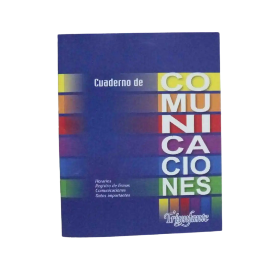 CUADERNO COMUNICACIONES TRIUNFANTE