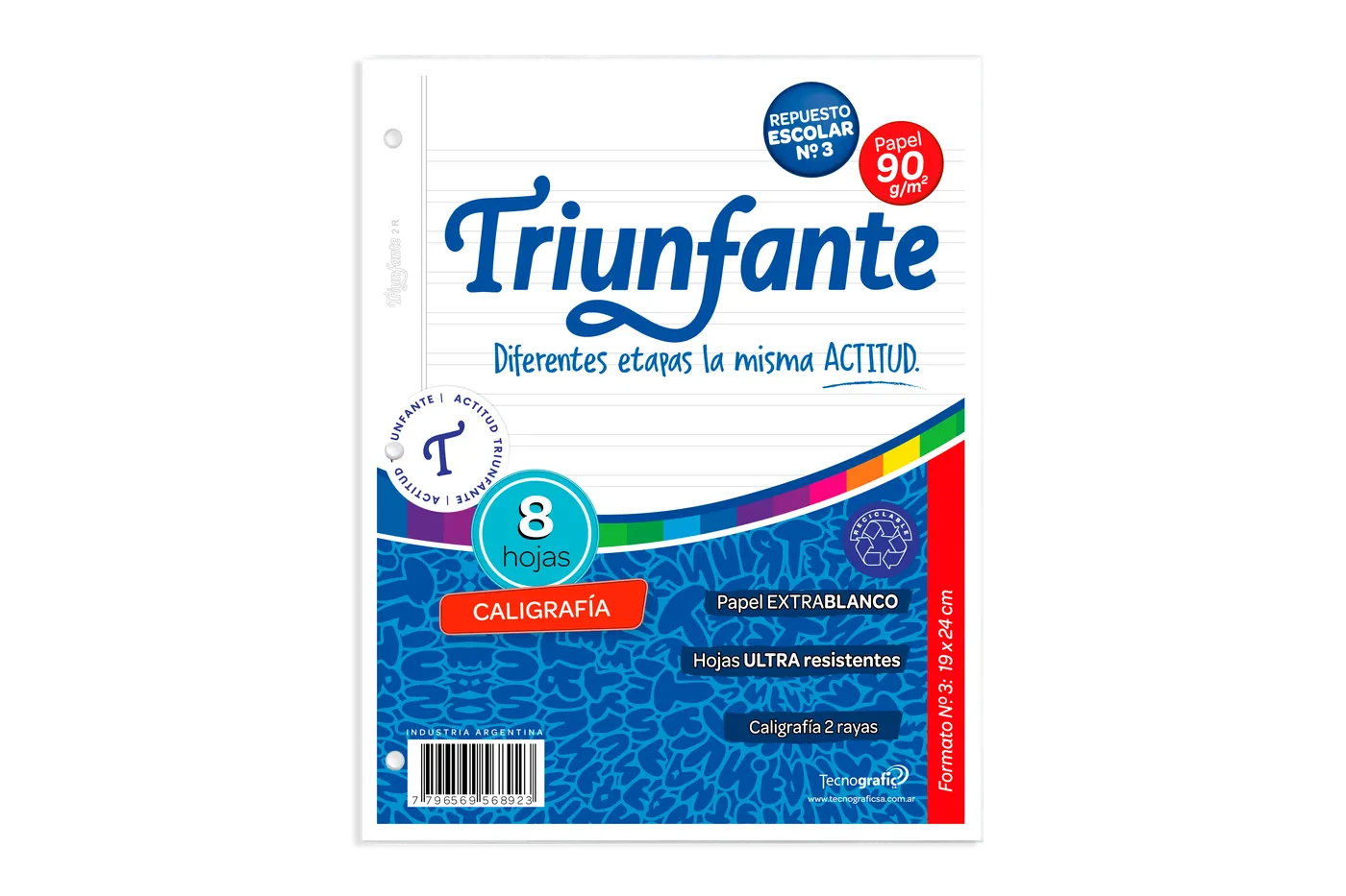 REPUESTO CALIGRAFIA 2 RAY TRIUNFANTE