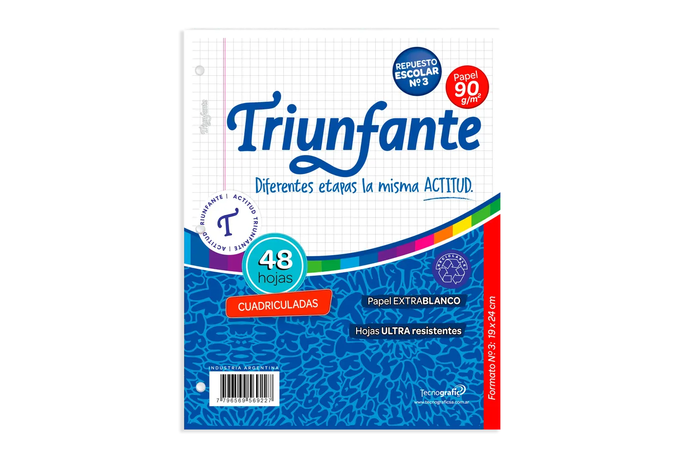 REPUESTO TRIUNFANTE X 48 CUAD.