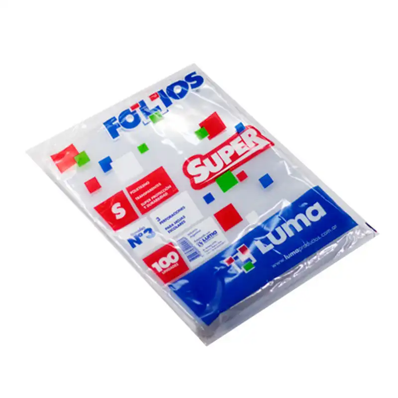 FOLIO LUMA ESCOLAR X 100 PESADO