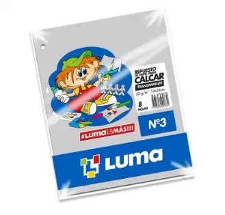 REPUESTO DE CALCAR LUMA N 3