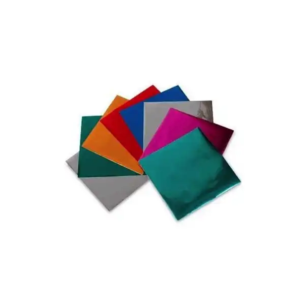 PAPEL GLACE METAL. 15X15 SOB. X 10