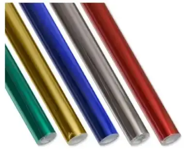 PAPEL GLACE EN ROLLO METALIZADO x 5 mts