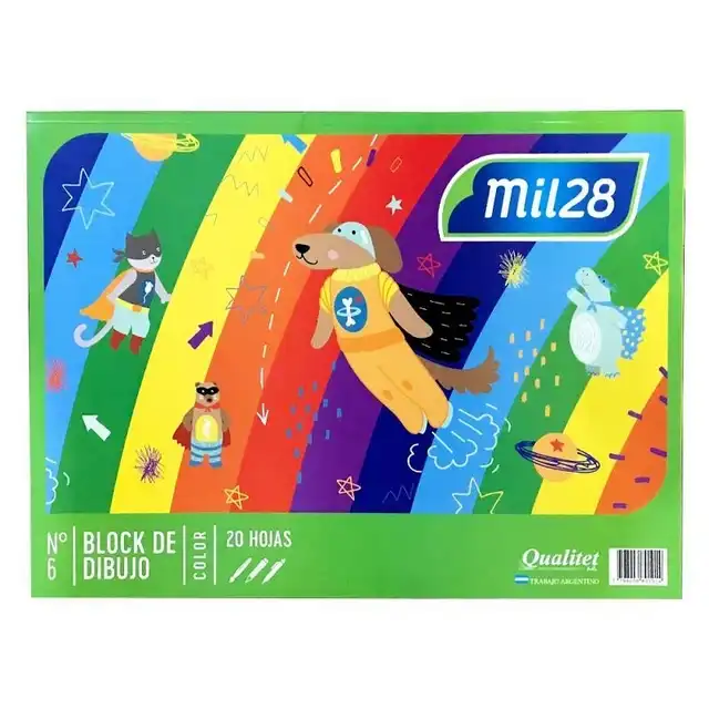 BLOCK DE DIBUJO N6 COLOR 1028