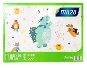 BLOCK DE DIBUJO 1028 N6 BLANCO