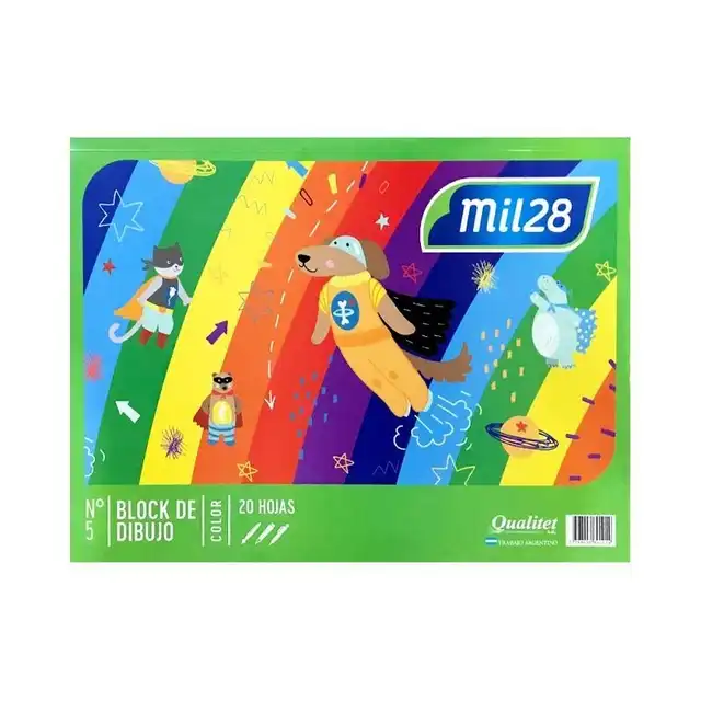 BLOCK DE DIBUJO N 5 1028 COLOR 20 HS