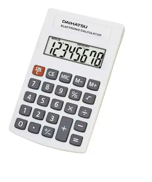 CALCULADORA DAIHATSU D-P803