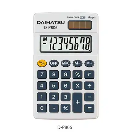 CALCULADORA DAIHATSU DP806