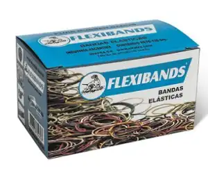 BANDA ELASTICA FLEXIBANDS CAJA X 100