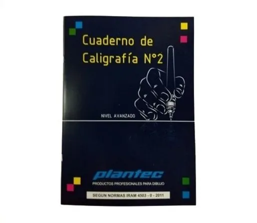 CUADERNO DE CALIGRAFIA PLANTEC N2 NIVEL AVANZADO