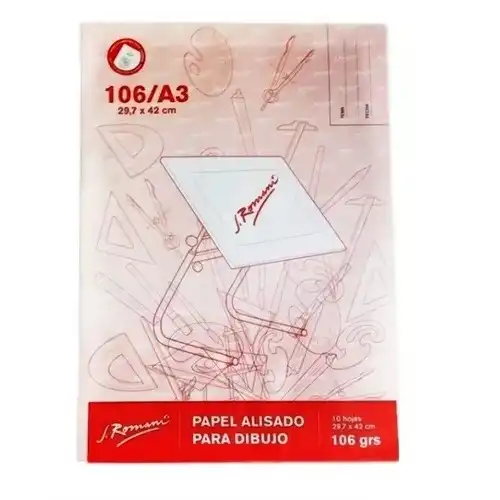 PAPEL ROMANI 29.7X42 A3