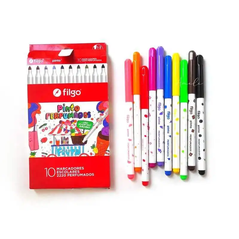 MARCADOR FILGO PERFUMADO X 10 2220