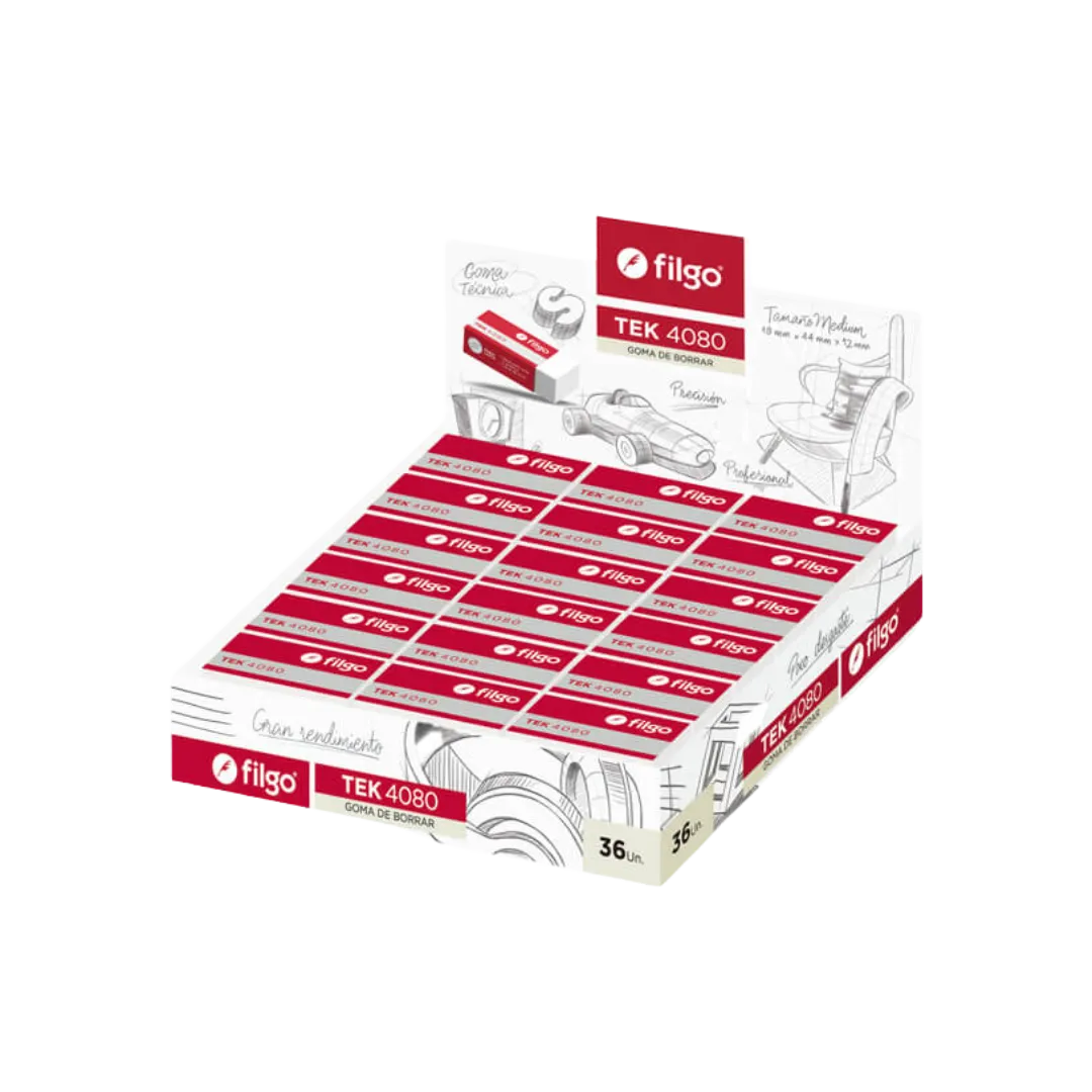 GOMA DE BORRAR FILGO 4080