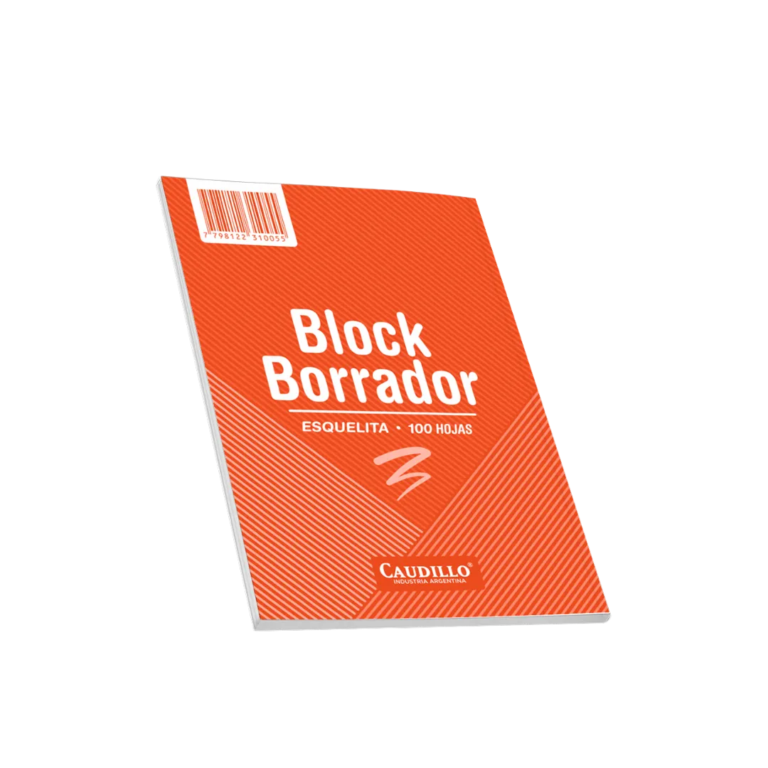 BLOCK BORRADOR 80X130MM X 100 HJS