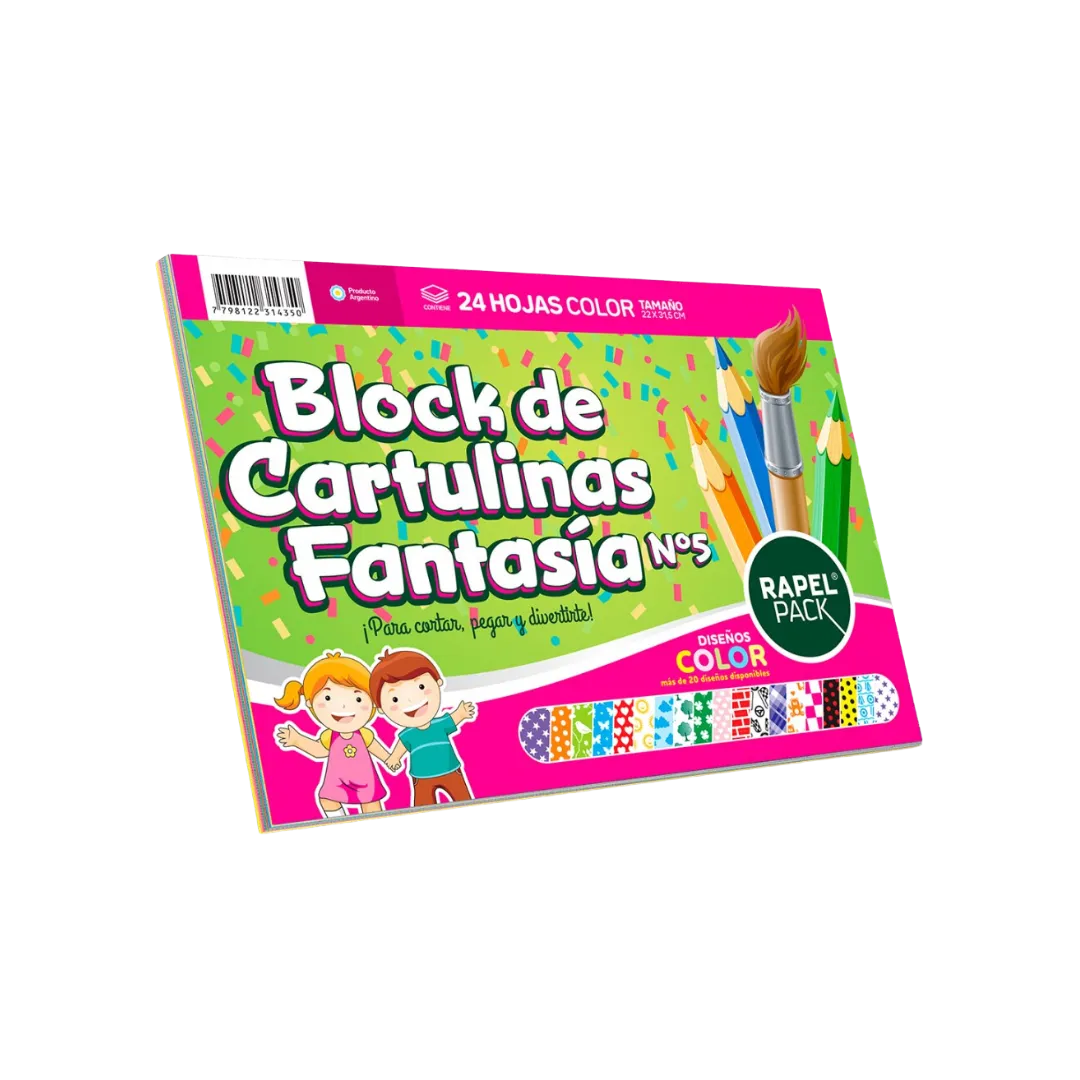 BLOCK ENTRETENIDO FANTASIA 24HJ