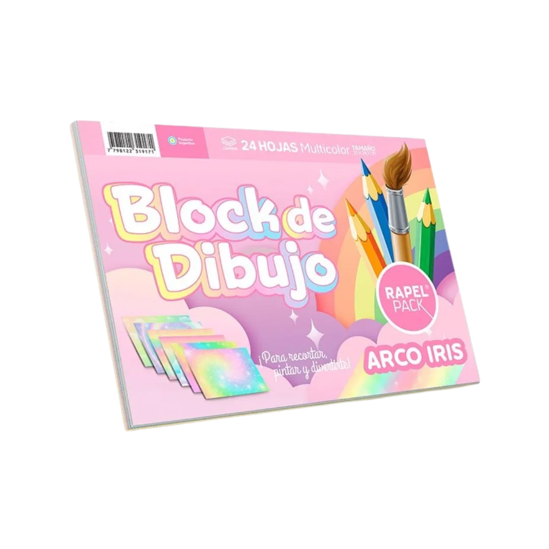BLOCK ENTRETENIDO ARCO IRIS 24HJ