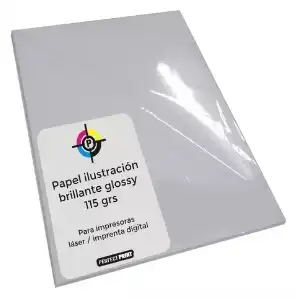 PAPEL ILUSTRACION BRILL 115G 21X27,9