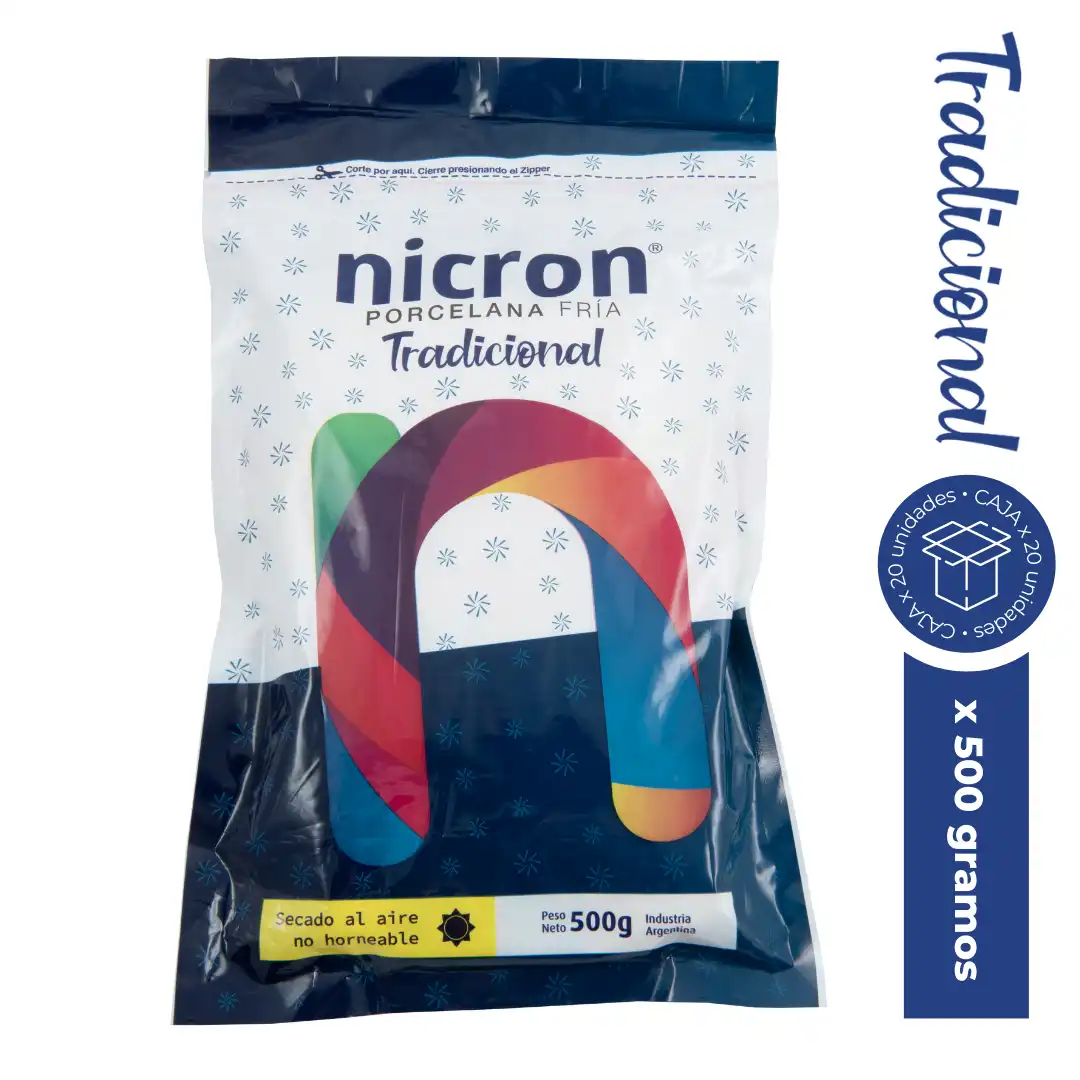 PORCELANA FRIA NICRON X 500 GR