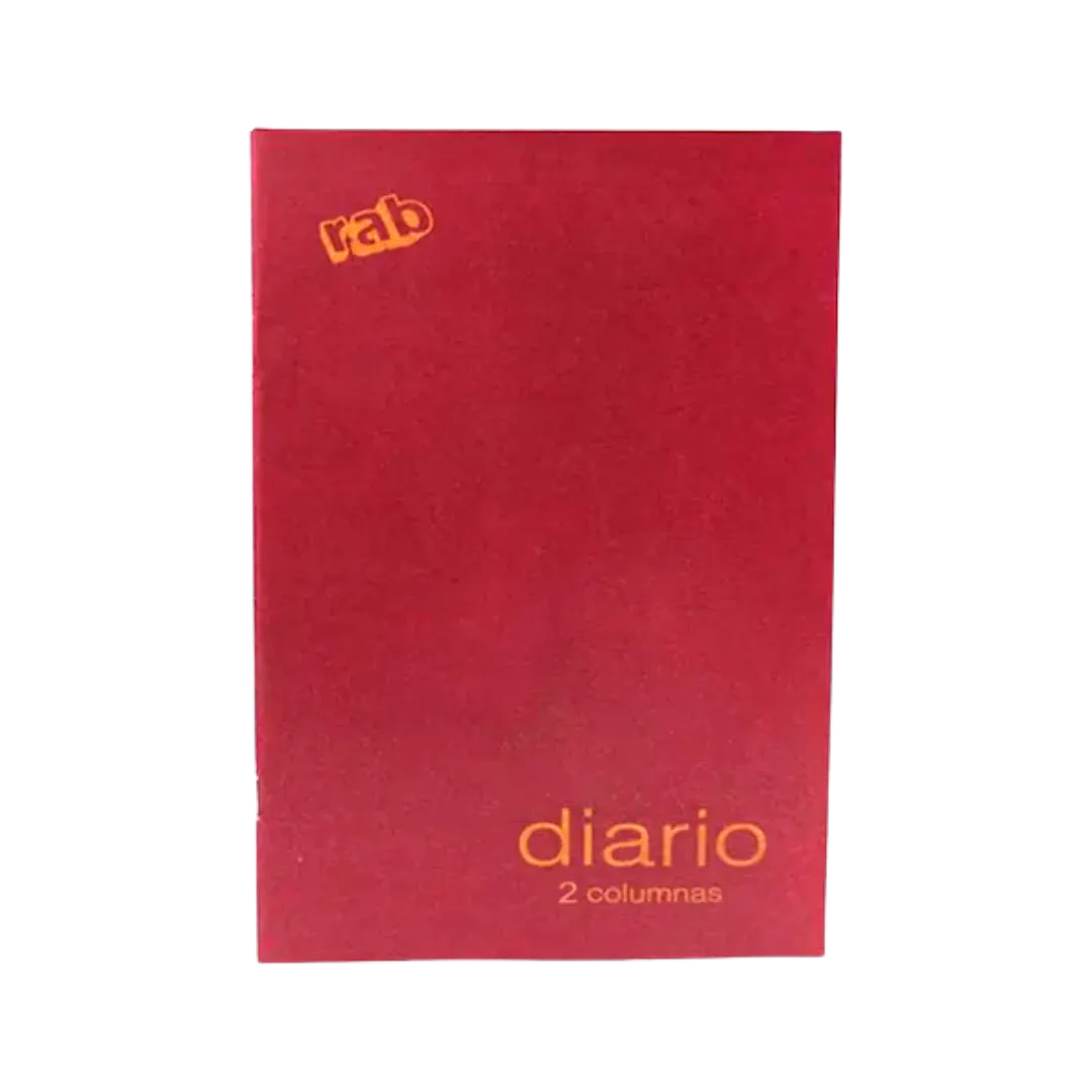 LIBRO CONTABLE RAB DIARIO 2 COLUM TAPA FLEX 2233/D2