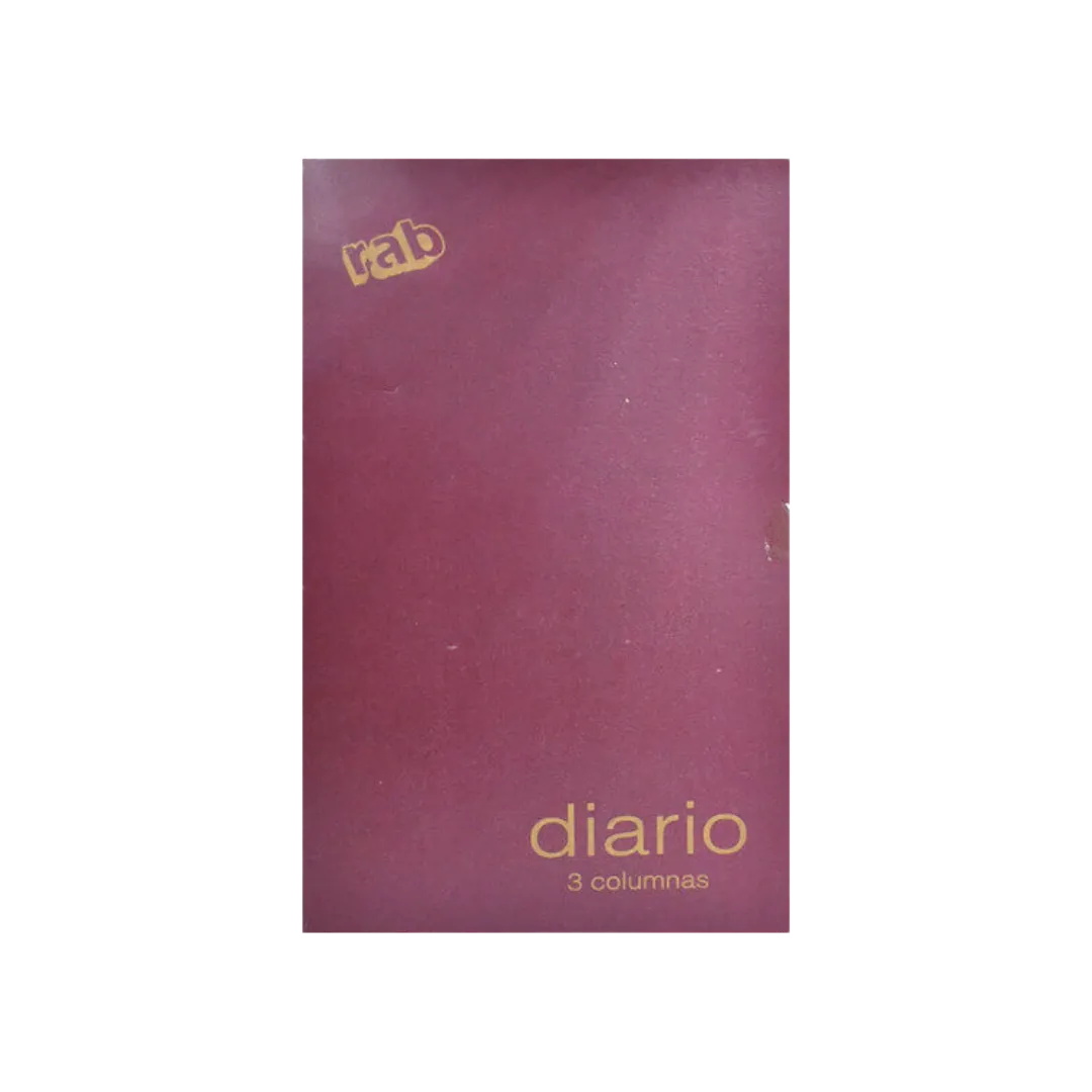 LIBRO RAB DIARIO CORONA 2manos 3columnas