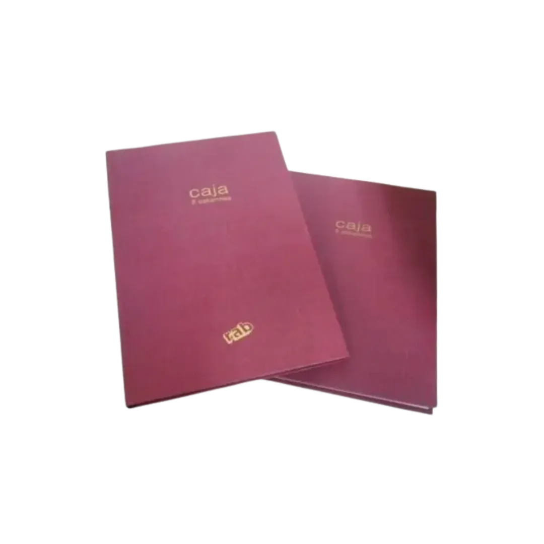 LIBRO RAB CAJA CORONA 2manos 2columnas