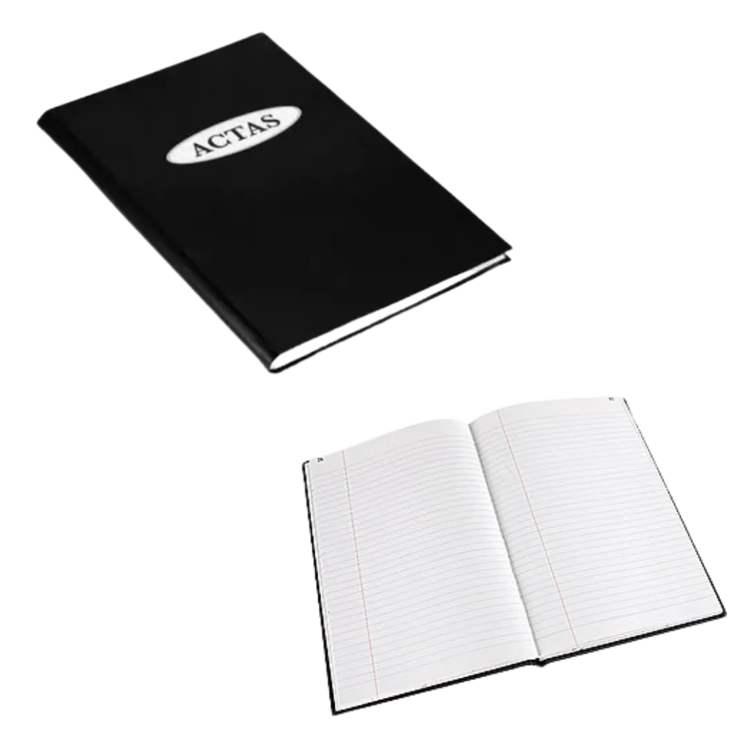 LIBRO DE ACTA CORONA 2 MANOS