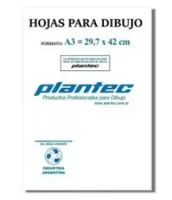 HOJAS DE DIBUJO PLANTEC A3 X 10 HJ COD 15512 35X50