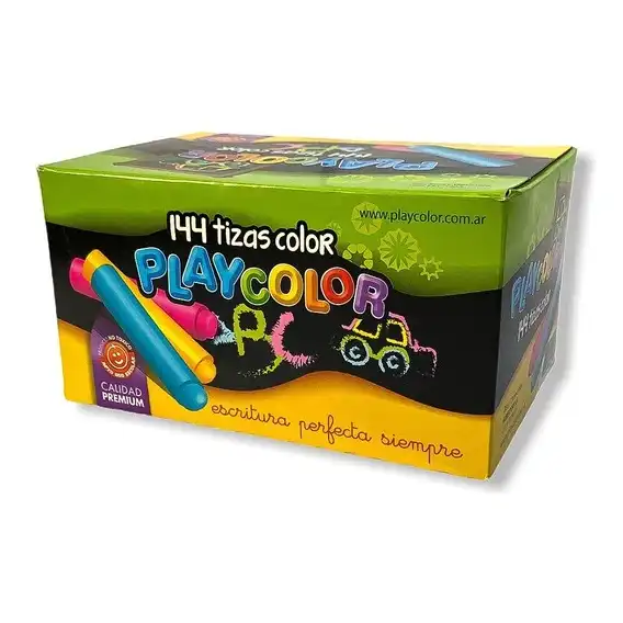 TIZA COLOR X 144 PLAYCOLOR