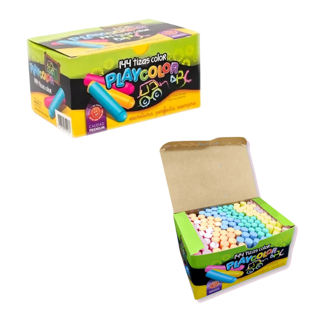 TIZA PLAYCOLOR X 100 COLOR