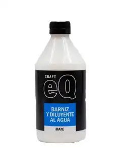 BARNIZ Y DILUYENTE AL AGUA MATE 250 CC